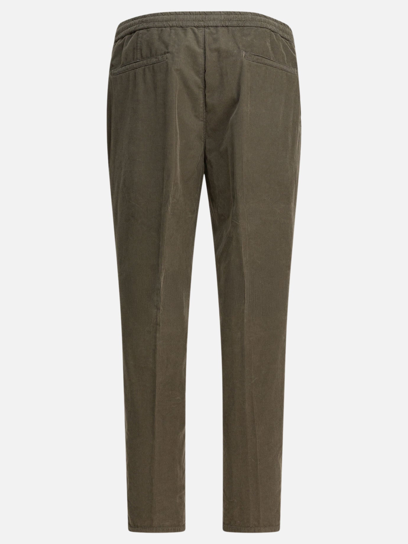 Leisure trousers Solid colour  Green - Brunello Cucinelli Men | PDP | VIETTI Online Store | thumbnail_2
