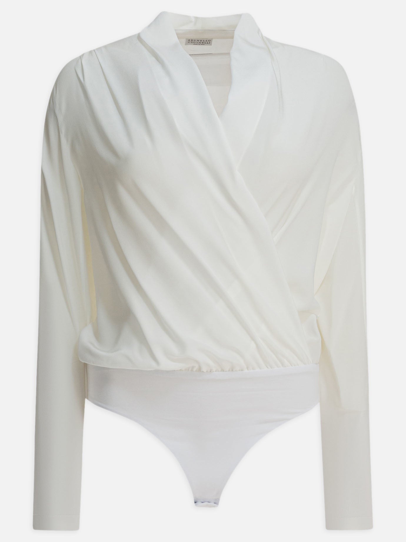 Casual shirts Solid colour  White - Brunello Cucinelli Women | PDP | VIETTI Online Store | Zoom-Modal
