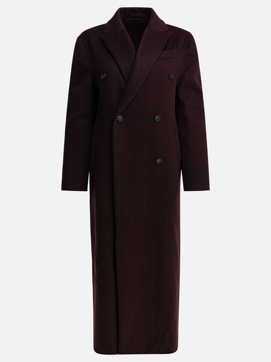 Long coats Solid colour  Red - Brunello Cucinelli Women | PDP | VIETTI Online Store 
