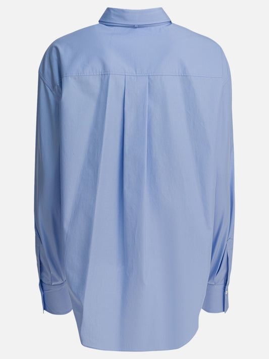 Casual shirts Solid colour  Light blue - Brunello Cucinelli Women | PDP | VIETTI Online Store | 2
