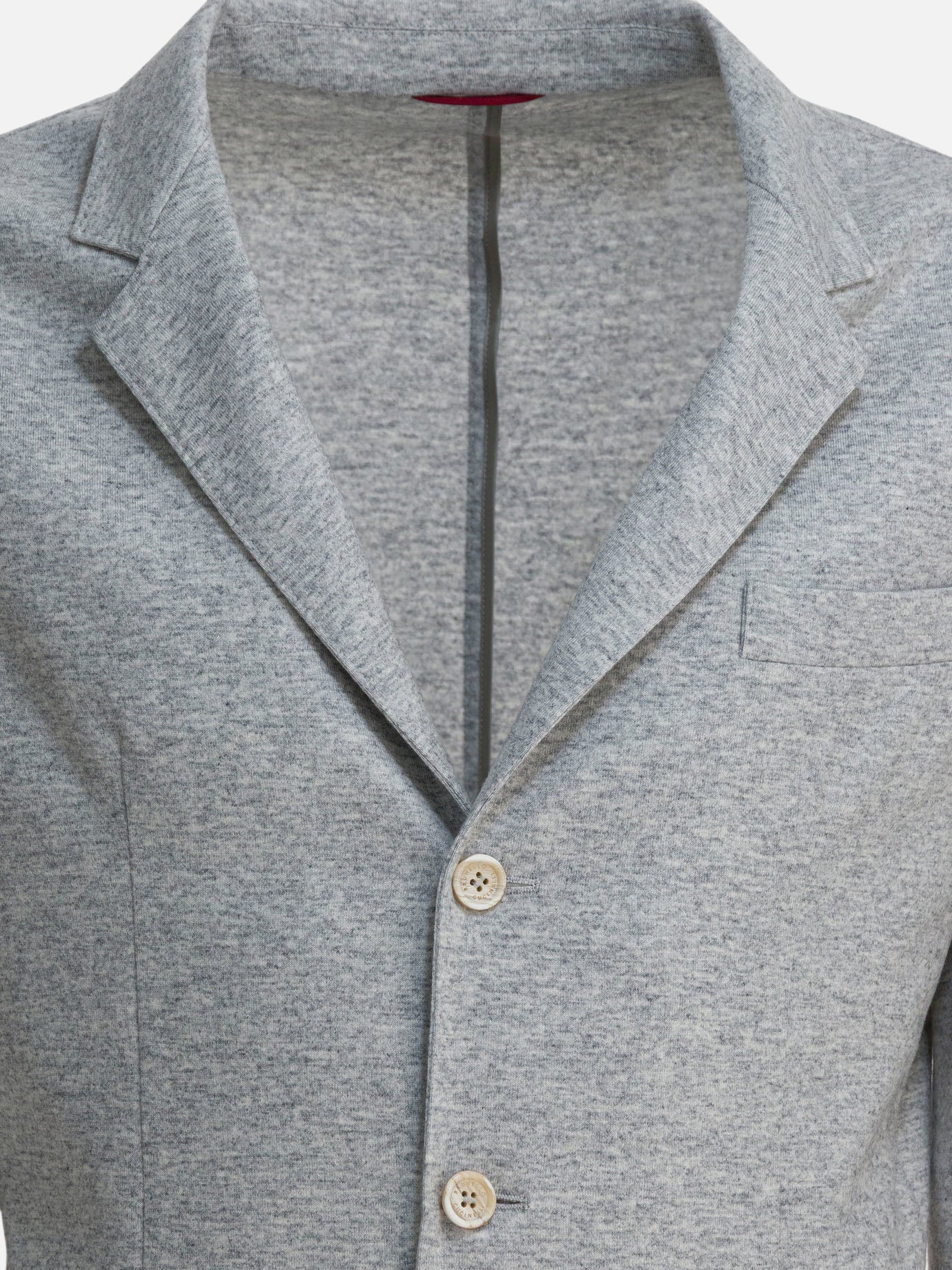Blazers Solid colour  Grey - Brunello Cucinelli Men | PDP | VIETTI Online Store | thumbnail_3