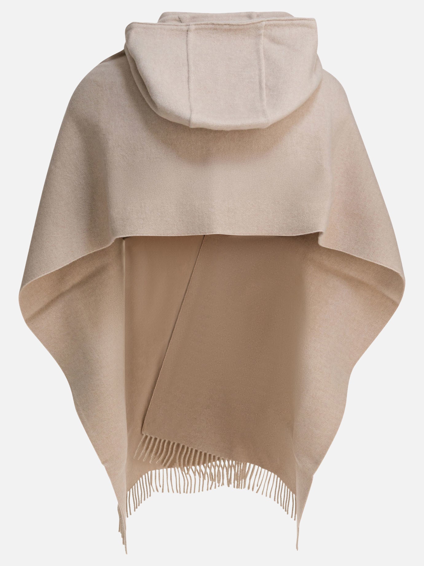 Sciarpe con frange 59% wool 41% cashmere  Beige - Brunello Cucinelli Donna | PDP | VIETTI Online Store | Zoom-Modal_2
