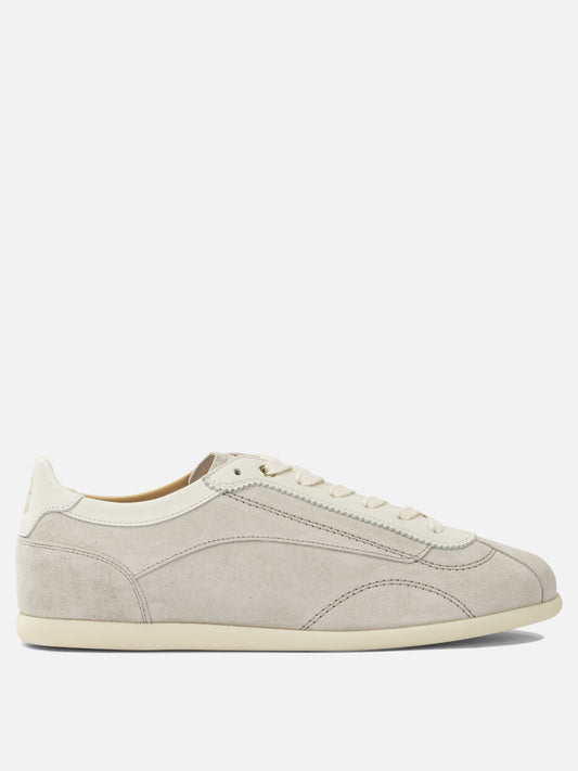 Low top sneakers 100% suede - 100% rubber  Beige - Brunello Cucinelli Men | PDP | VIETTI Online Store 
