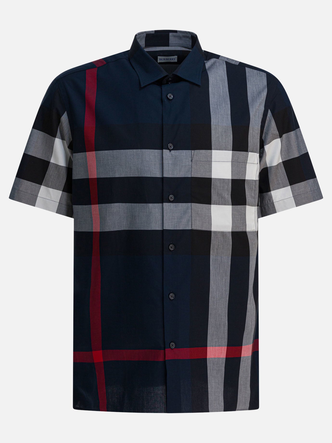 Casual shirts Check  Blue - Burberry Men | PDP | VIETTI Online Store | Zoom-Modal
