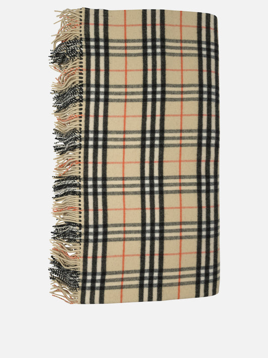 Blankets Check  Beige - Burberry Woman | PLP | VIETTI Online Store 
