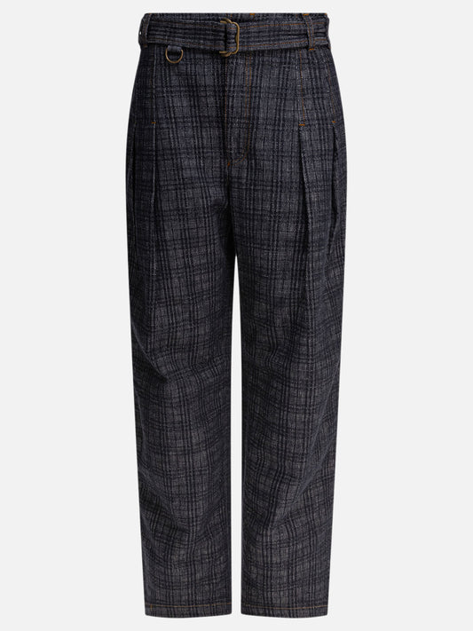 Pantaloni casual Check  Blu - Burberry Donna | PDP | VIETTI Online Store 
