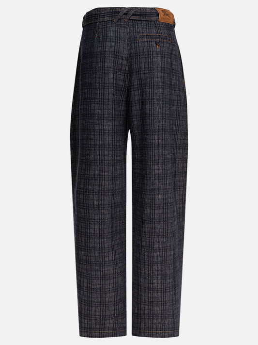 Pantaloni casual Check  Blu - Burberry Donna | PDP | VIETTI Online Store | 2
