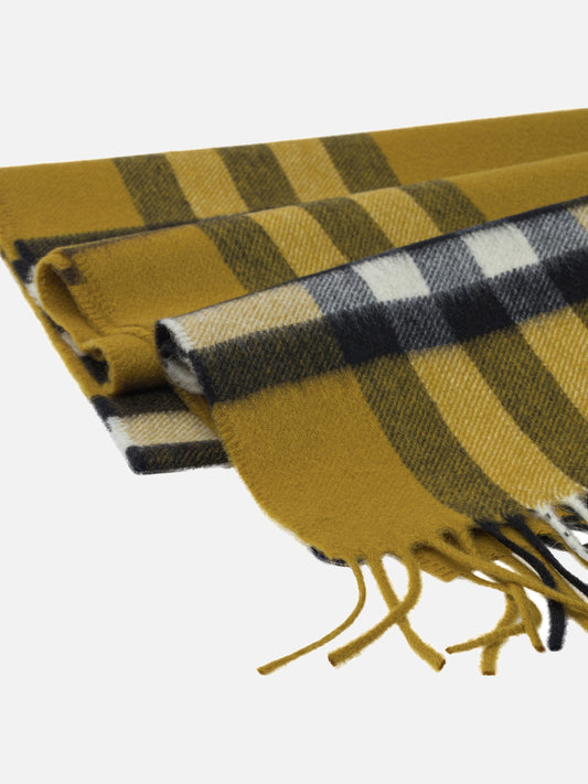 Fringed scarves 100%cashmere  Yellow - Burberry Men | PLP | VIETTI Online Store | 2
