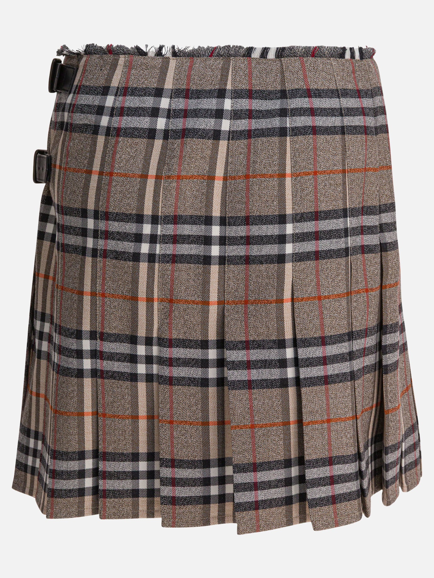 Miniskirts Check  Beige - Burberry Women | PDP | VIETTI Online Store | thumbnail_2
