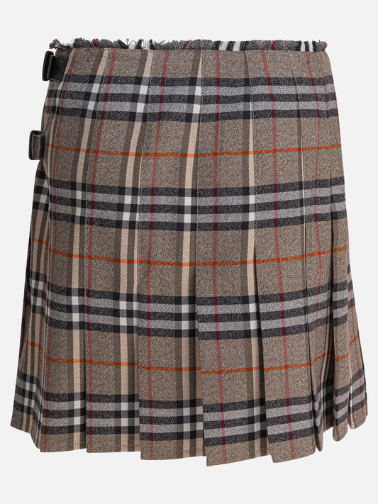 Minigonne Check  Beige - Burberry Donna | PDP | VIETTI Online Store | 2
