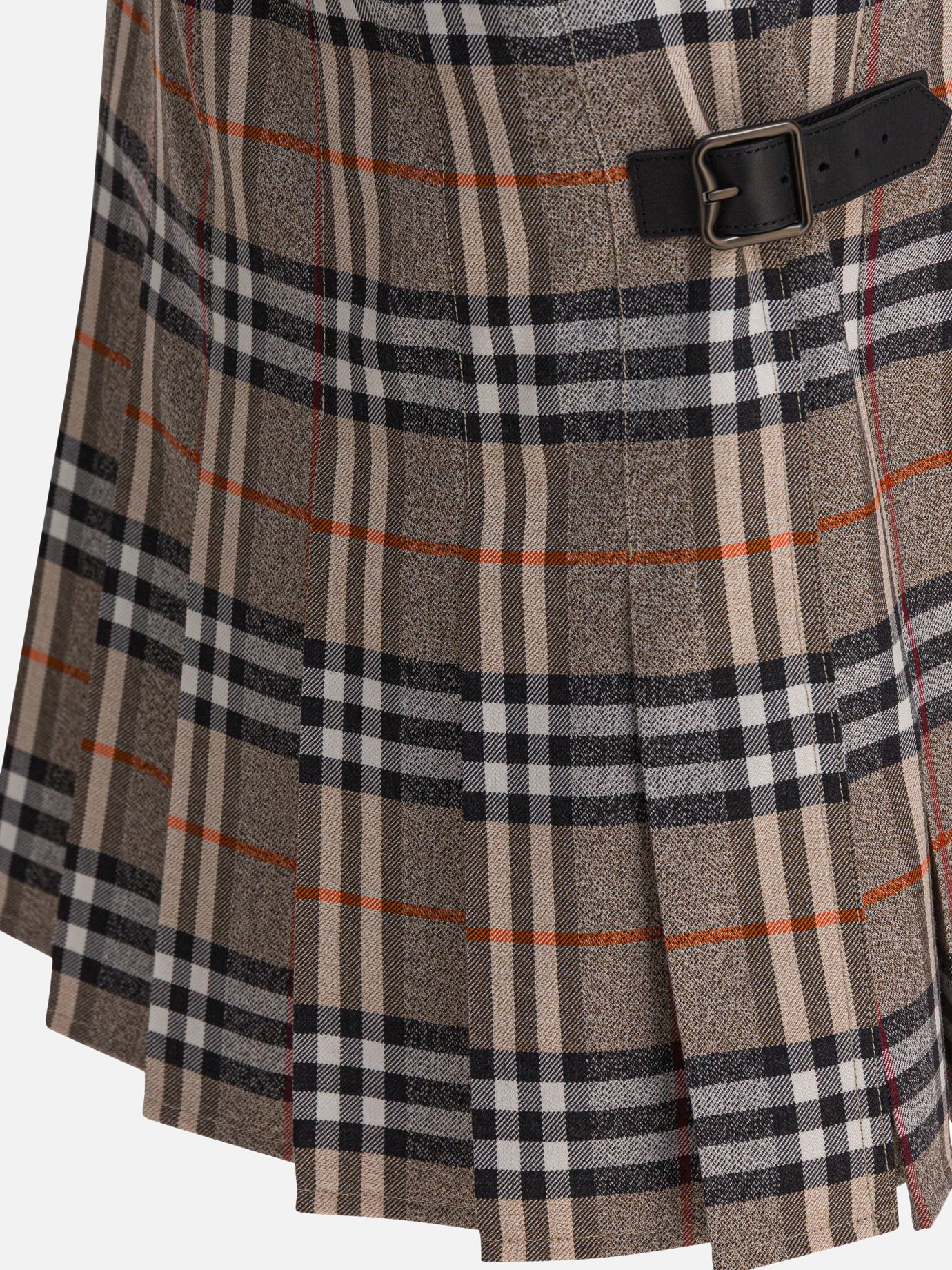 Miniskirts Check  Beige - Burberry Women | PDP | VIETTI Online Store | Zoom-Modal_4
