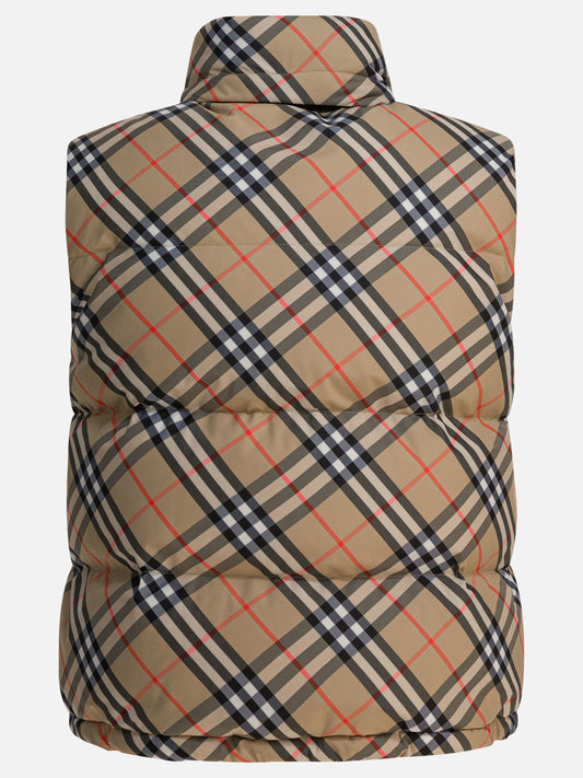 Vest jackets Check  Beige - Burberry Women | PLP | VIETTI Online Store | 2
