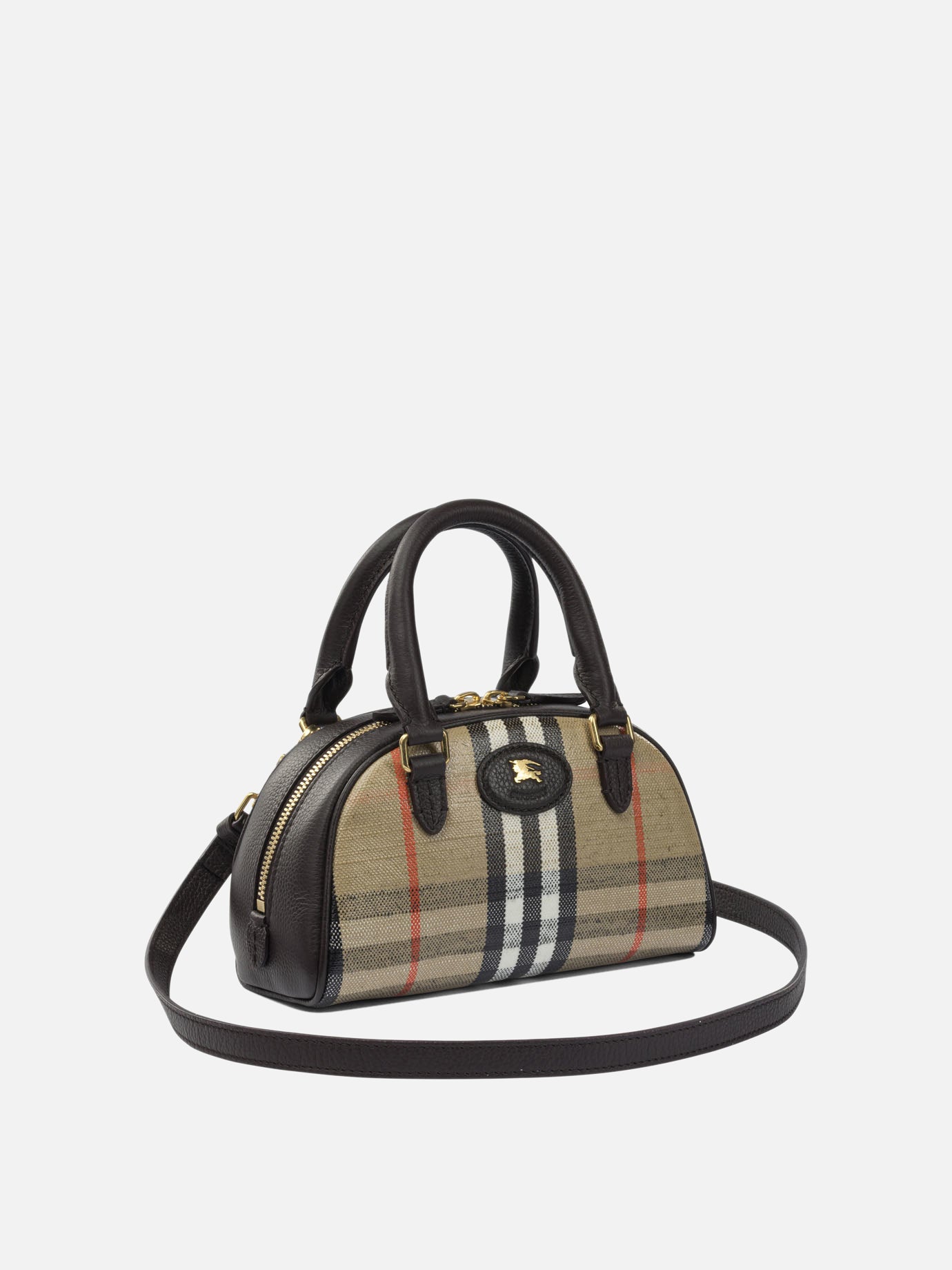 Mini bags 69% cotton 21% viscose 10% linen  Beige - Burberry Women | PDP | VIETTI Online Store | thumbnail_2