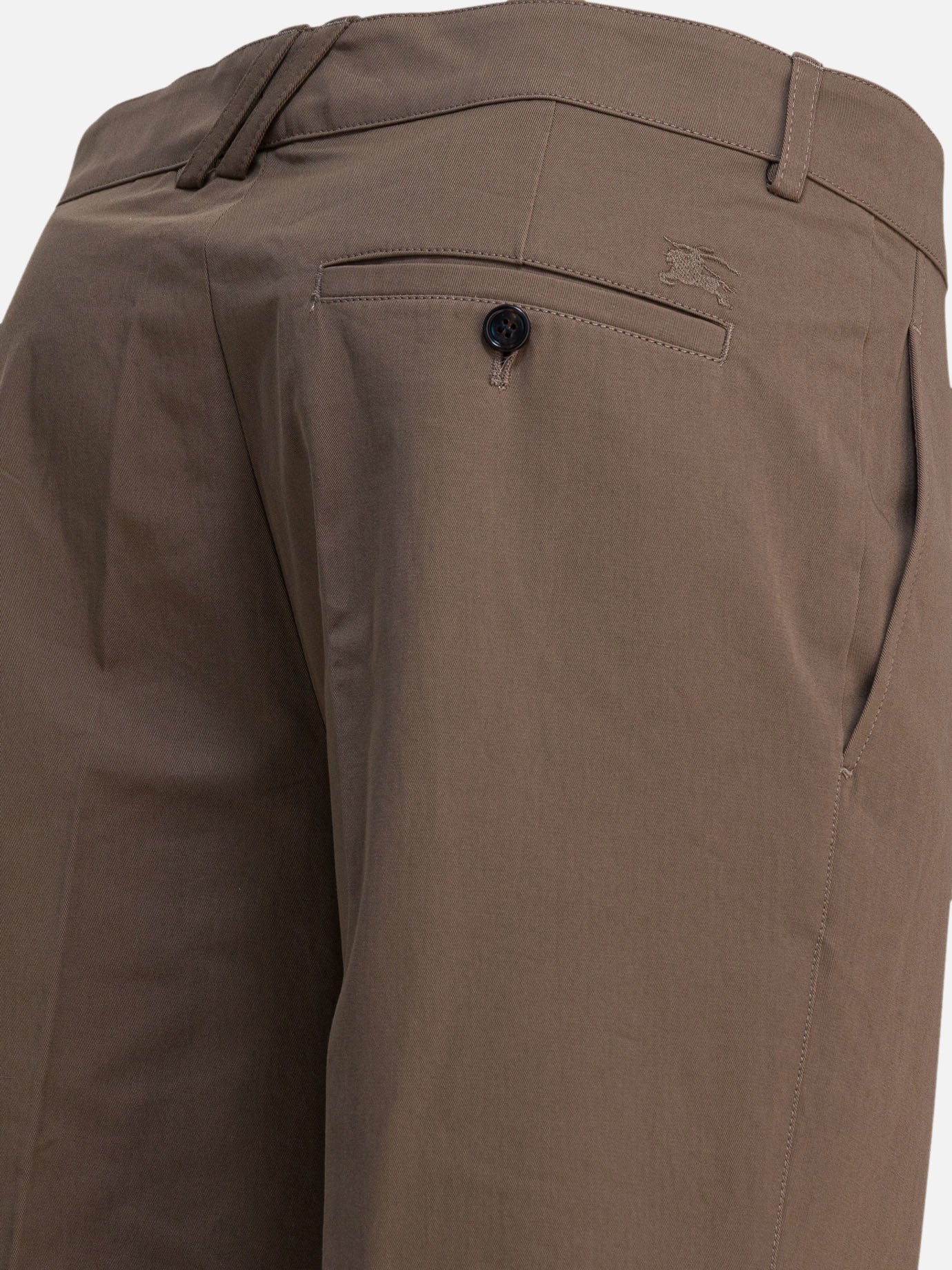 Pantaloni casual Tinta unita  Marrone - Burberry Uomo | PDP | VIETTI Online Store | thumbnail_4