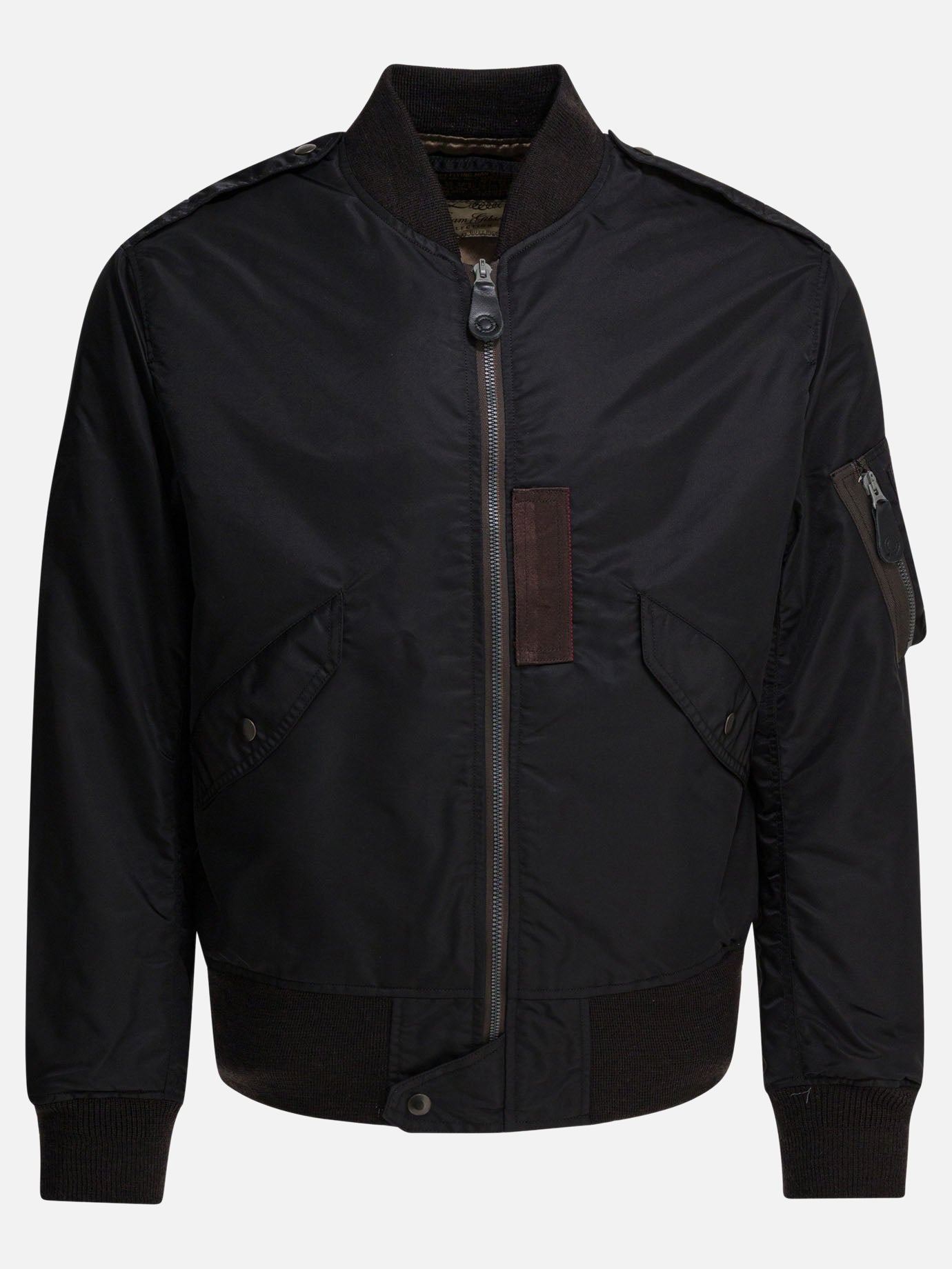 Bomber jackets Solid colour  Black - Buzz Rickson's Men | PDP | VIETTI Online Store | Zoom-Modal
