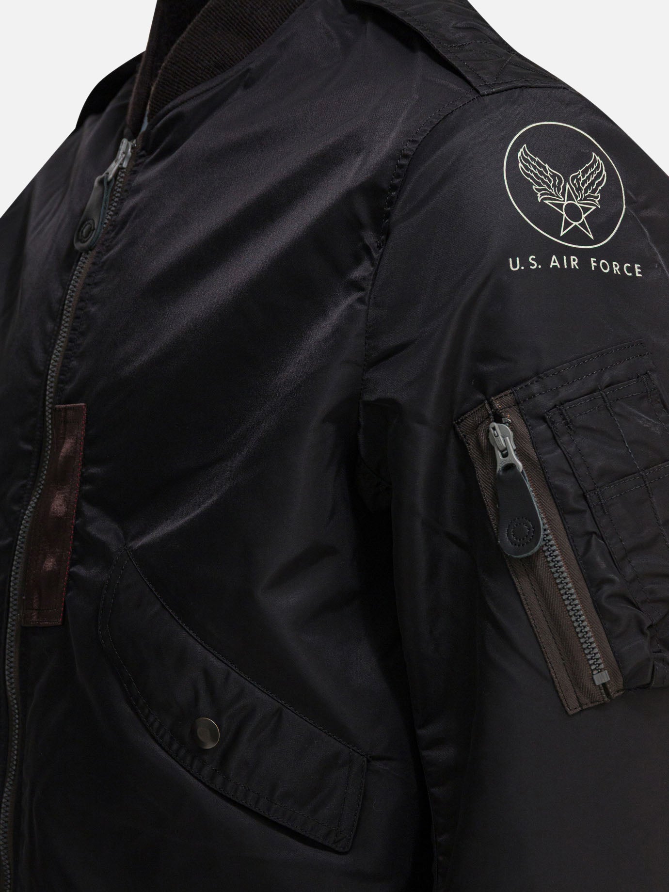 Bomber jackets Solid colour  Black - Buzz Rickson's Men | PDP | VIETTI Online Store | Zoom-Modal_3
