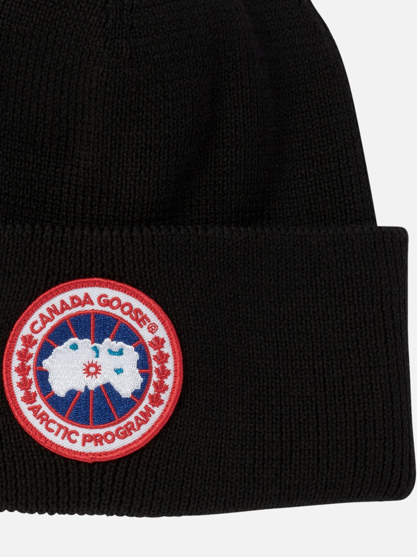 Beanies 100% wool  Black - Canada Goose Men | PDP | VIETTI Online Store | Zoom-Modal_3
