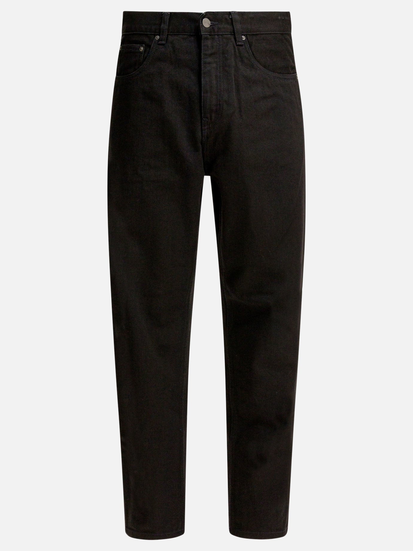 Straight-leg jeans Denim  Black - Carhartt WIP Men | PDP | VIETTI Online Store | thumbnail