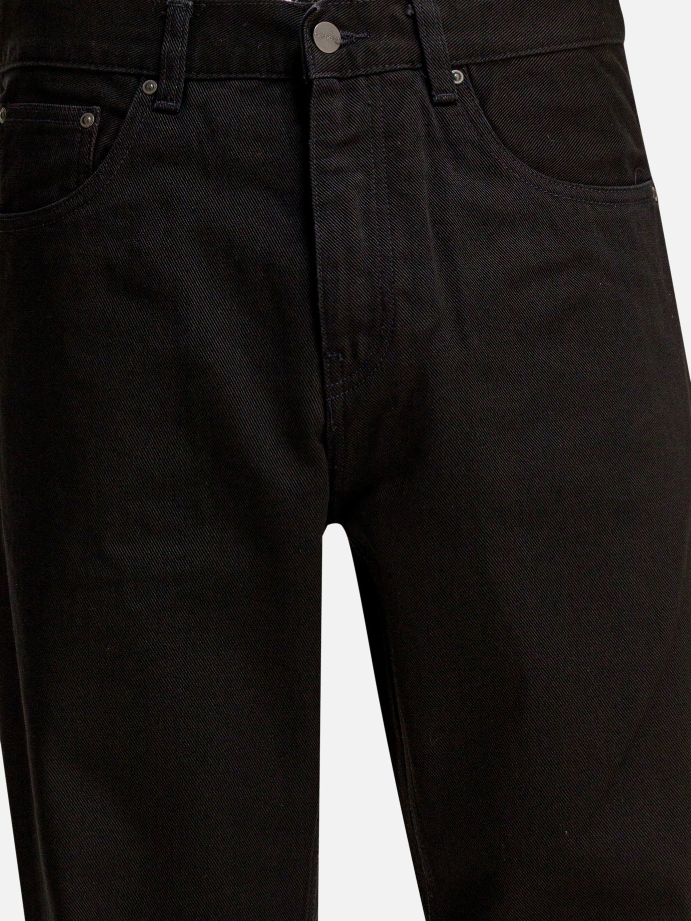 Straight-leg jeans Denim  Black - Carhartt WIP Men | PDP | VIETTI Online Store | thumbnail_3