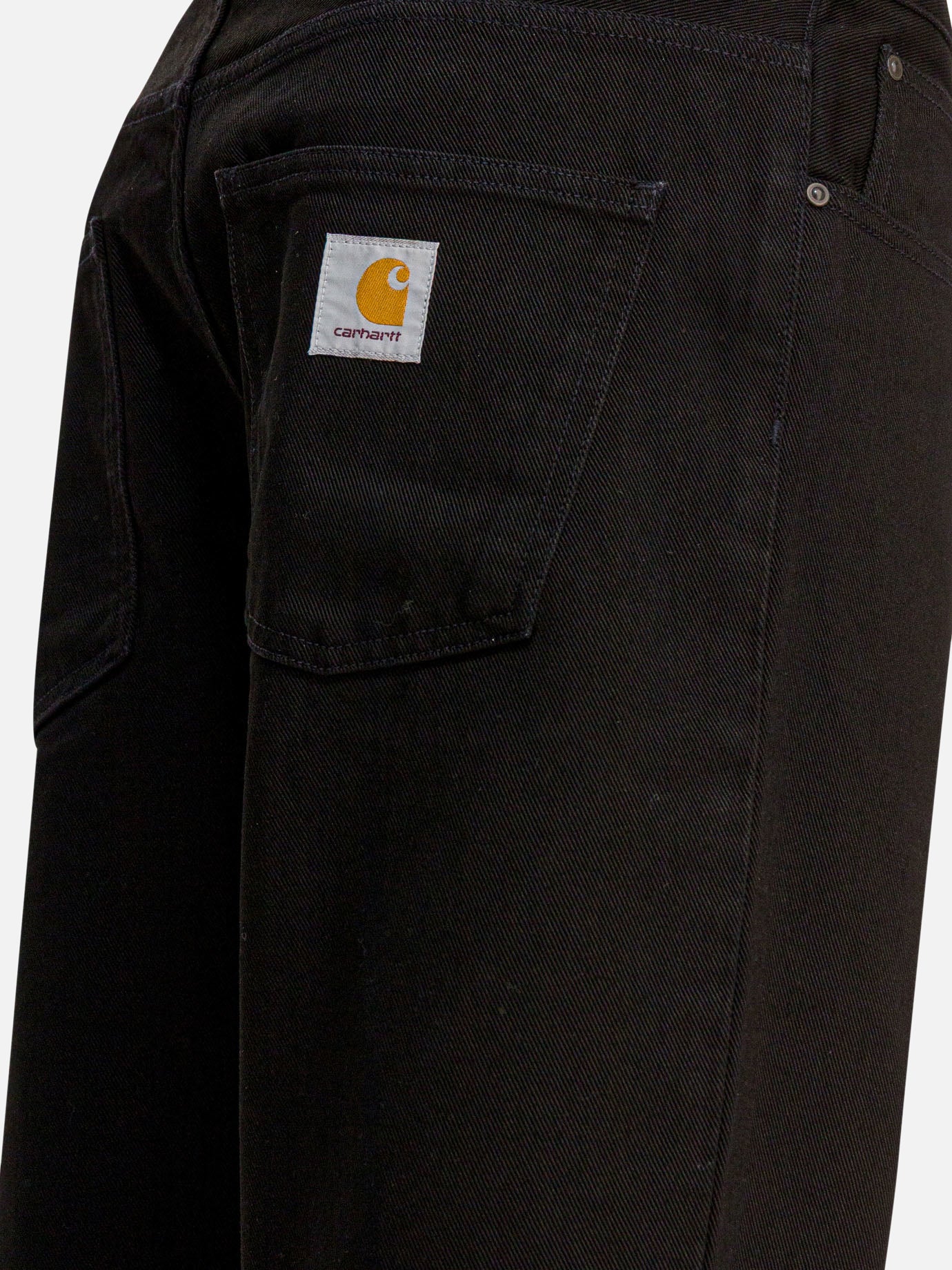 Straight-leg jeans Denim  Black - Carhartt WIP Men | PDP | VIETTI Online Store | thumbnail_4