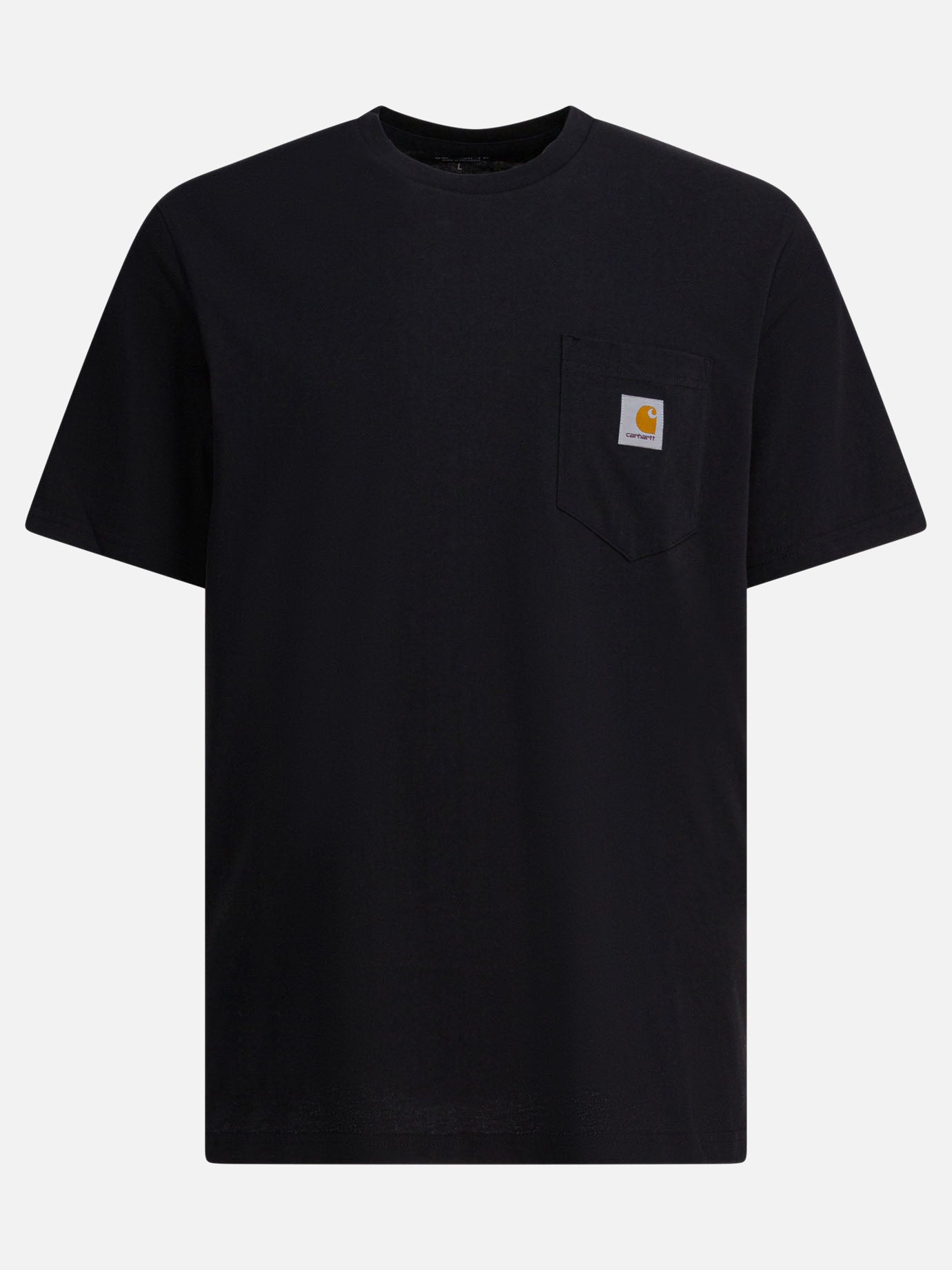 T-shirt girocollo Logo  Nero - Carhartt WIP Uomo | PDP | VIETTI Online Store | thumbnail