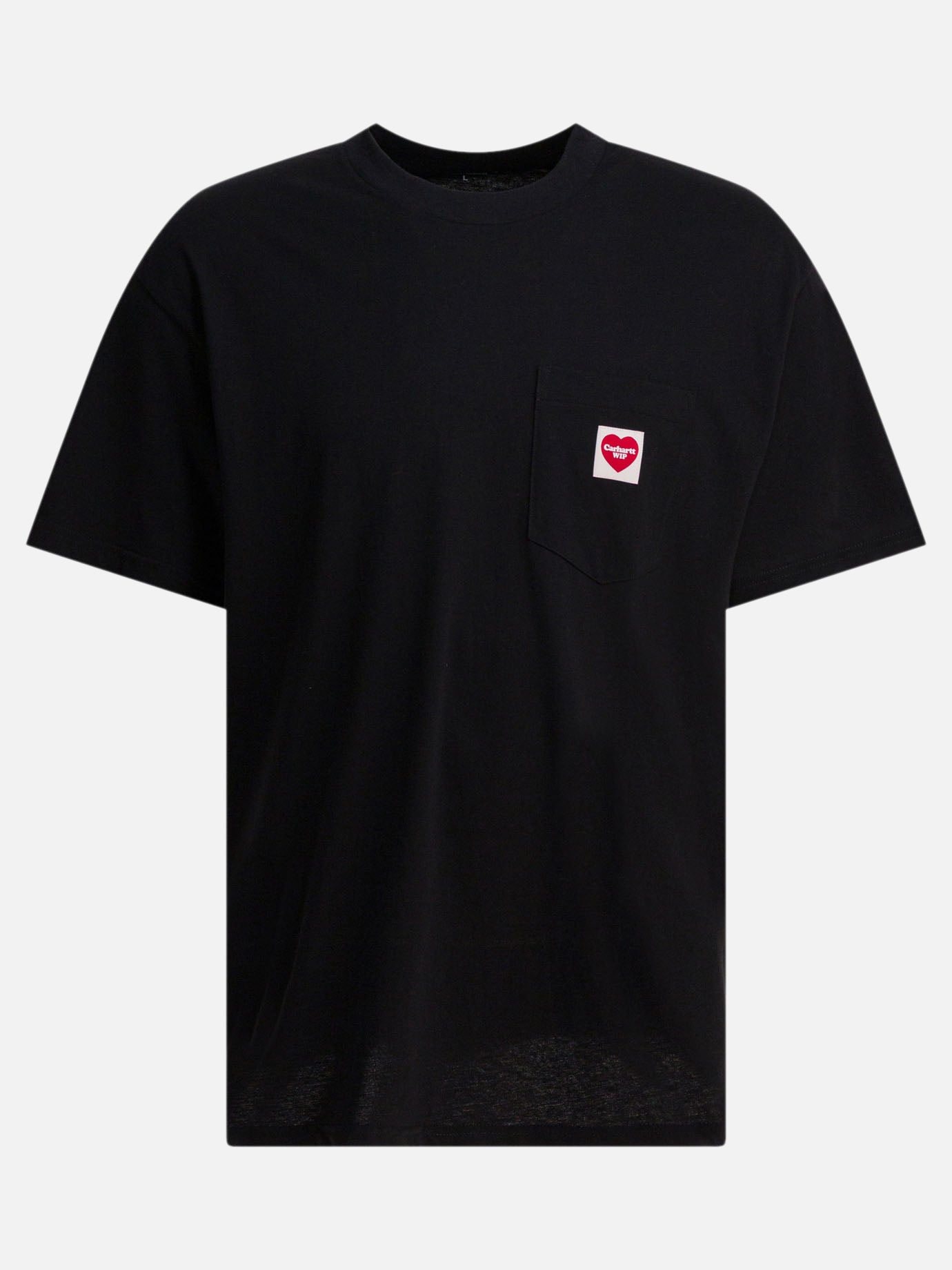 T-shirt girocollo Solid colour  Nero - Carhartt WIP Uomo | PDP | VIETTI Online Store | Zoom-Modal
