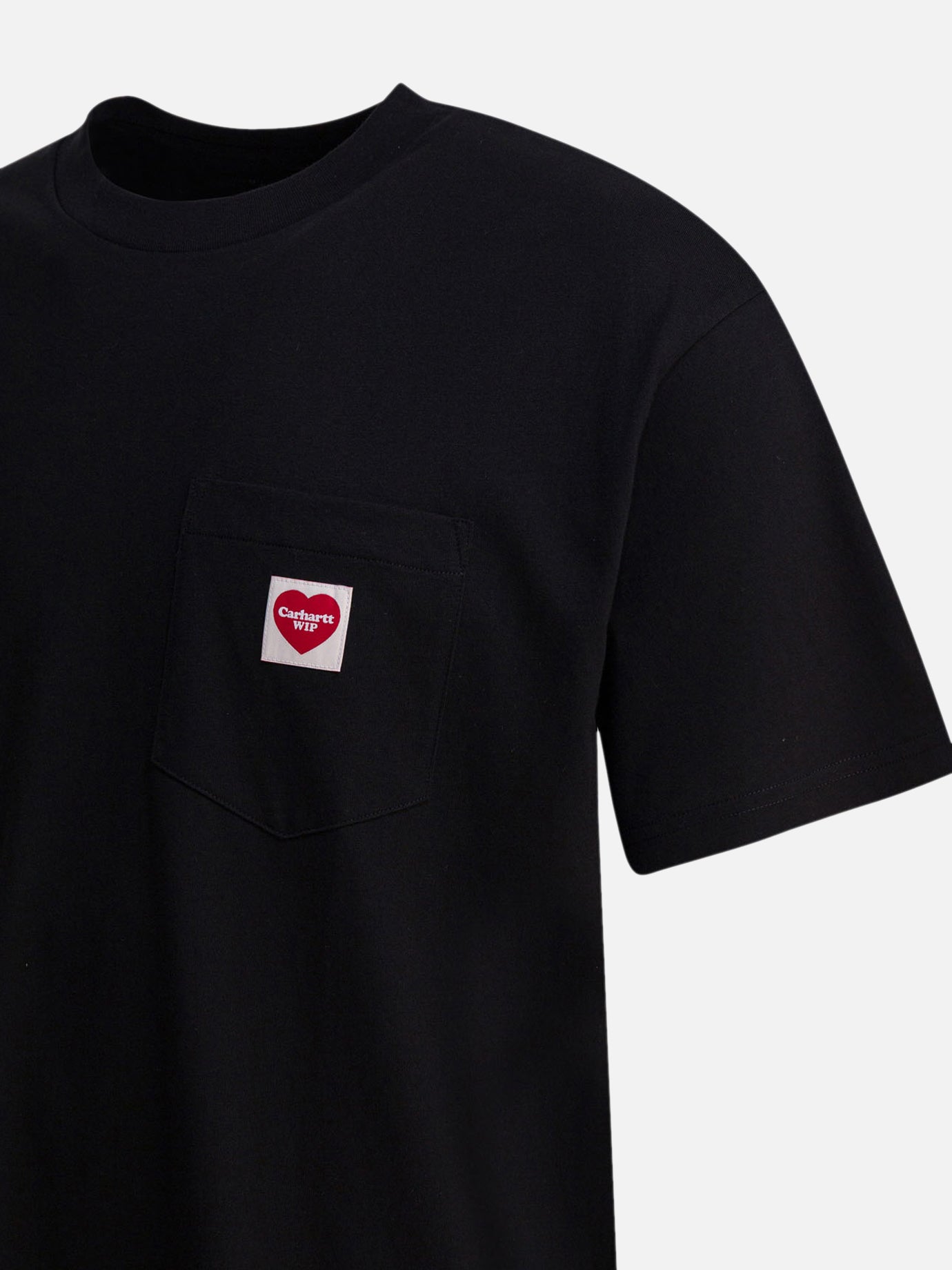 T-shirt girocollo Solid colour  Nero - Carhartt WIP Uomo | PDP | VIETTI Online Store | Zoom-Modal_4
