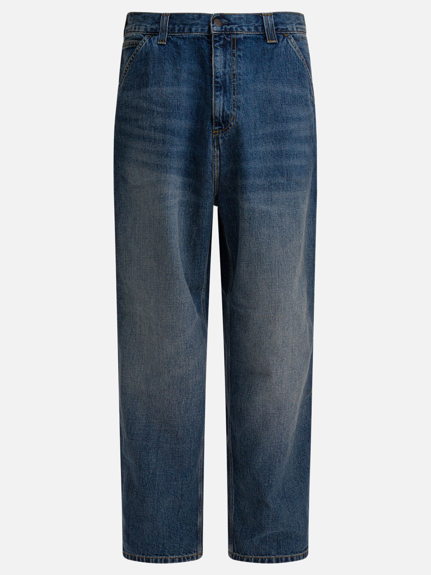Jeans a gamba dritta Denim  Blu - Carhartt WIP Uomo | PDP | VIETTI Online Store | thumbnail
