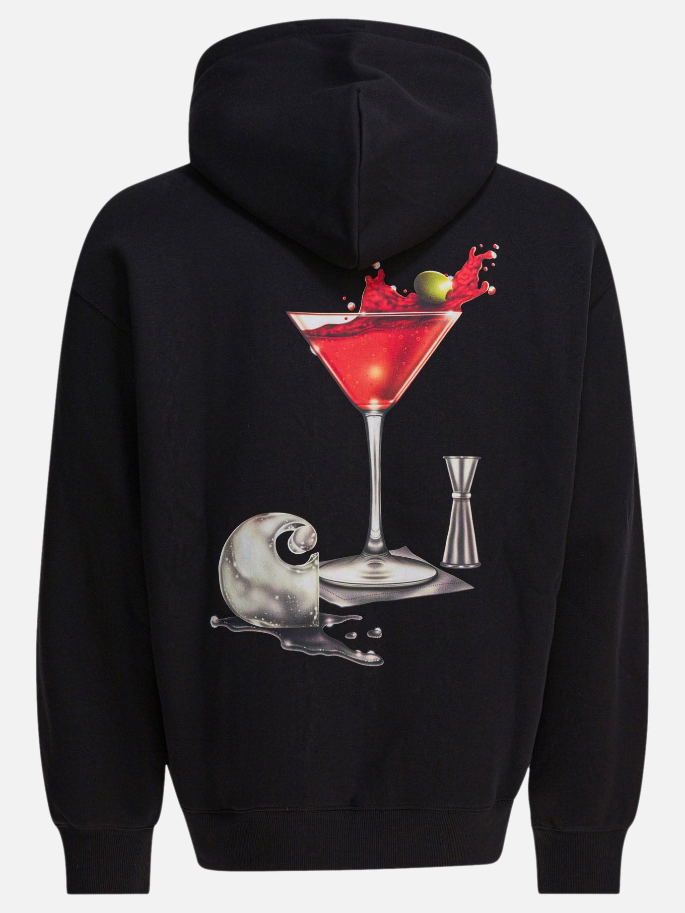 Felpe con cappuccio Logo  Nero - Carhartt WIP Uomo | PDP | VIETTI Online Store | thumbnail_2