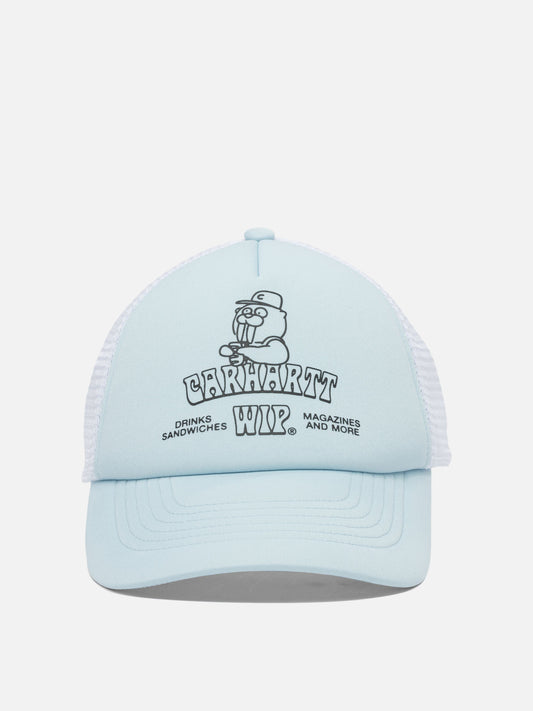 Carhartt WIP "Sandwich" trucker hat 28749848_UNI Blue 1