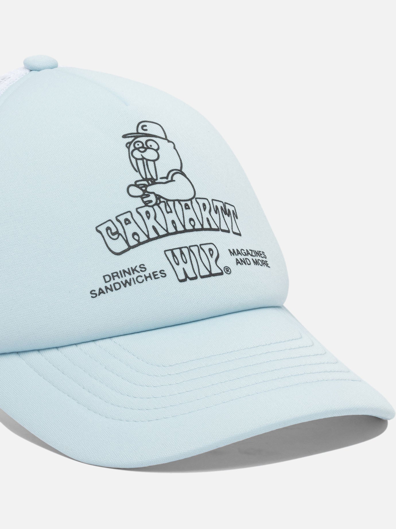Carhartt WIP "Sandwich" trucker hat Blue