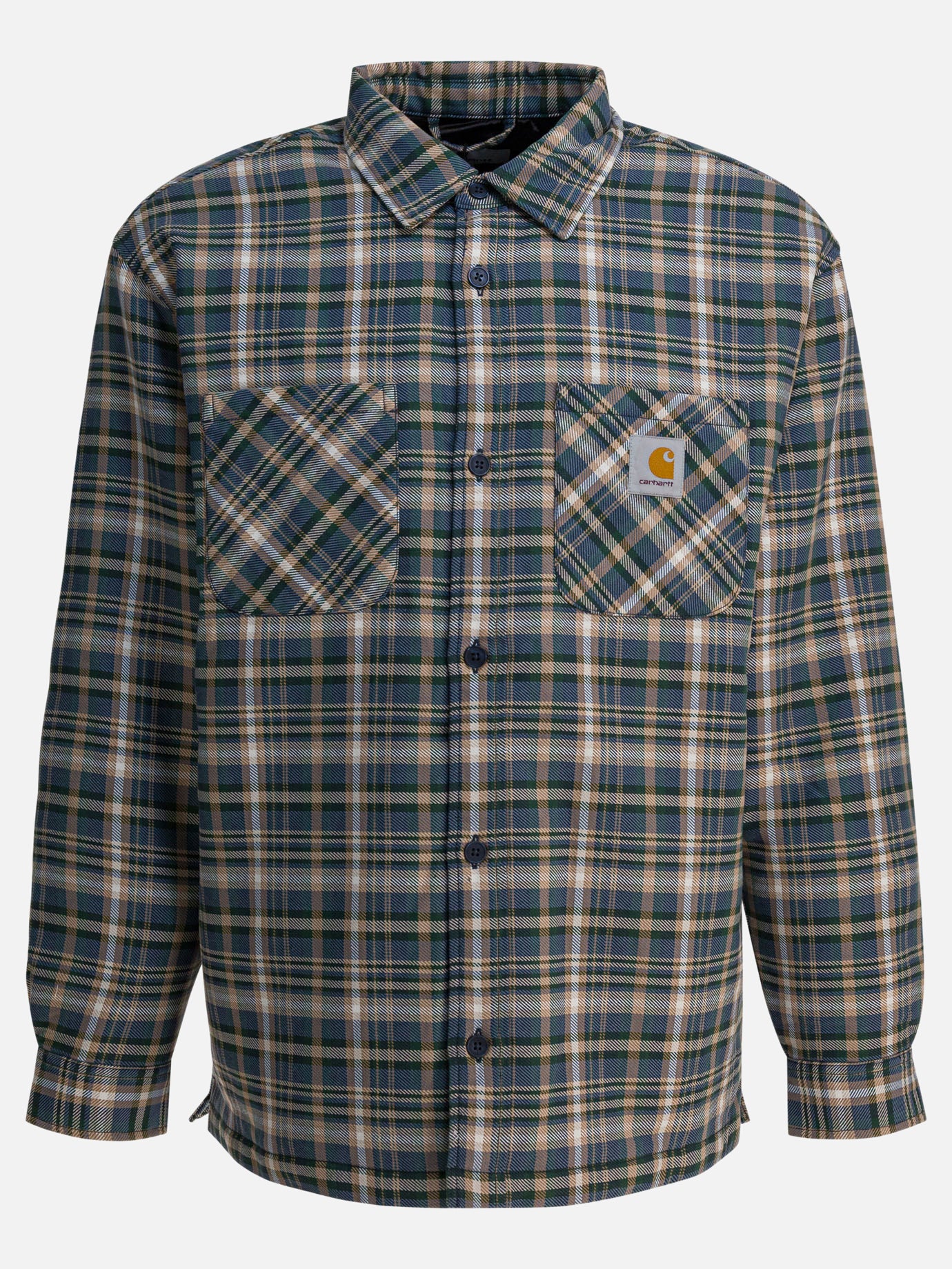 Giacche overshirt Check  Verde - Carhartt WIP Uomo | PDP | VIETTI Online Store | thumbnail