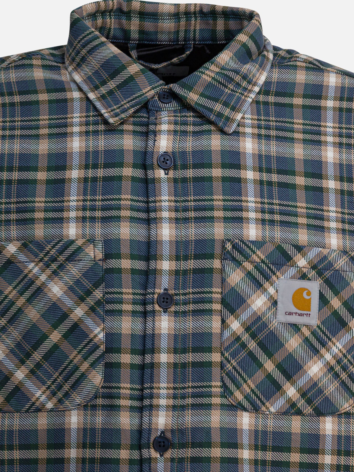 Giacche overshirt Check  Verde - Carhartt WIP Uomo | PDP | VIETTI Online Store | thumbnail_3