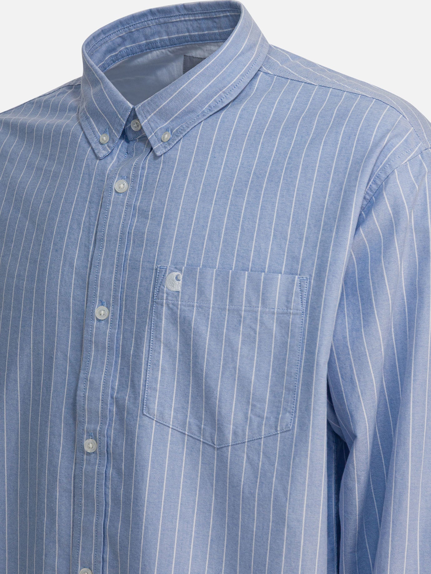 Camicie casual Striped  Azzurro - Carhartt WIP Uomo | PDP | VIETTI Online Store | Zoom-Modal_4
