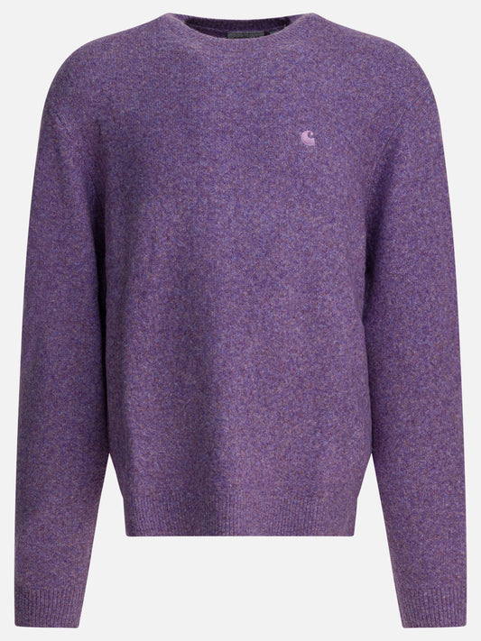 Maglioni girocollo Solid colour  Viola - Carhartt WIP Uomo | VIETTI Online Store 
