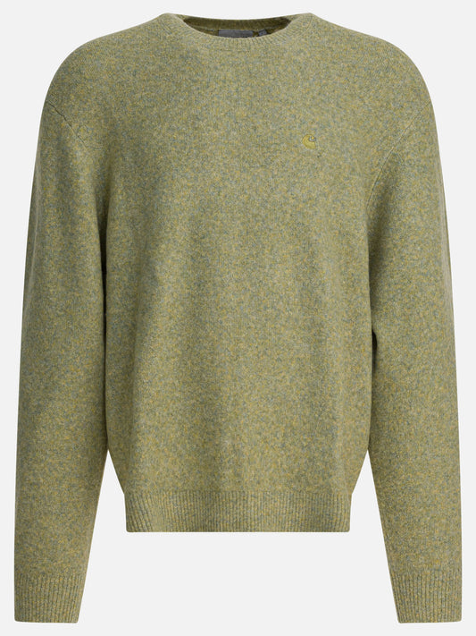 Maglioni girocollo Solid colour  Verde - Carhartt WIP Uomo | VIETTI Online Store 
