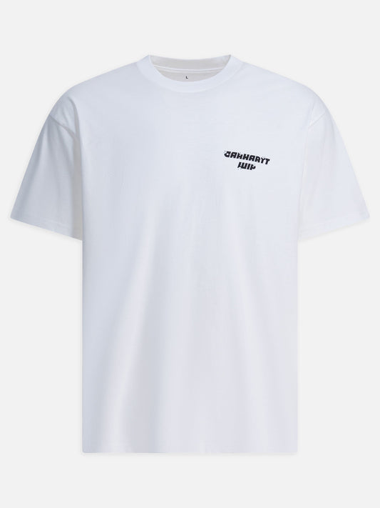 T-shirt girocollo Logo  Bianco - Carhartt WIP Uomo | PLP | VIETTI Online Store 
