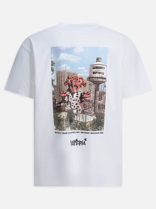 T-shirt girocollo Logo  Bianco - Carhartt WIP Uomo | PLP | VIETTI Online Store | 2

