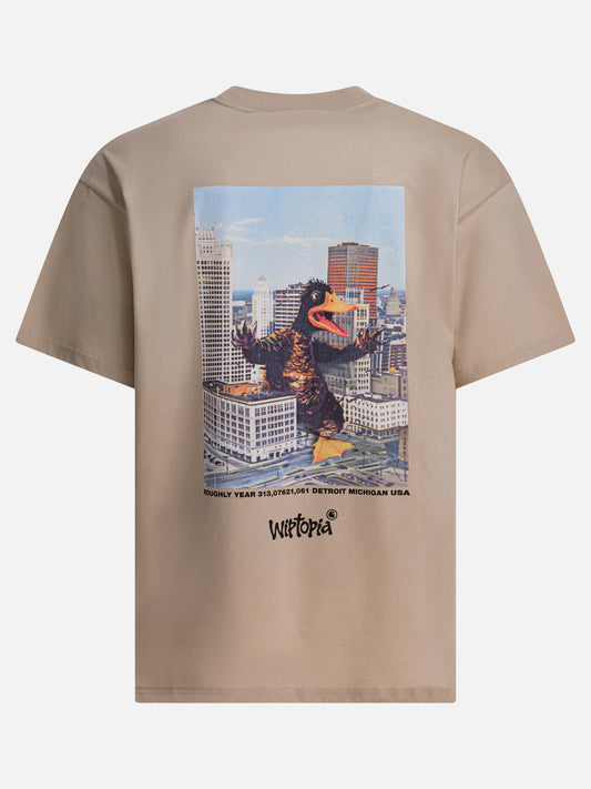 T-shirt girocollo Logo  Beige - Carhartt WIP Uomo | PLP | VIETTI Online Store | 2
