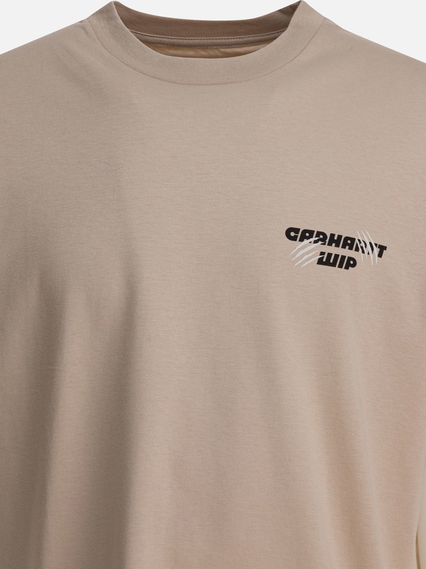 T-shirt girocollo Logo  Beige - Carhartt WIP Uomo | PDP | VIETTI Online Store | Zoom-Modal_3
