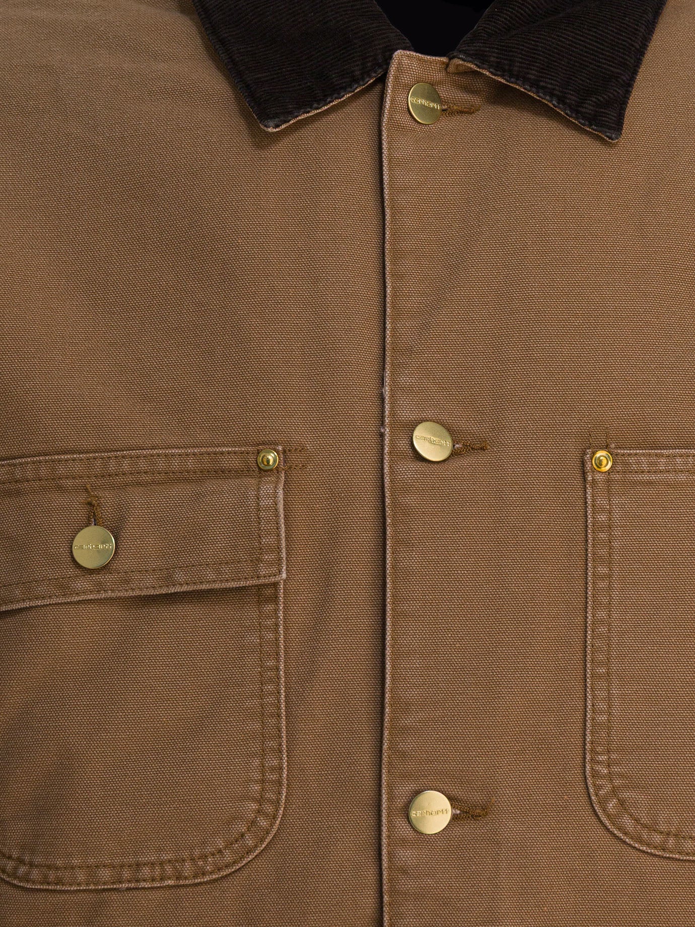 Cappotti corti Logo  Marrone - Carhartt WIP Uomo | PDP | VIETTI Online Store | Zoom-Modal_3
