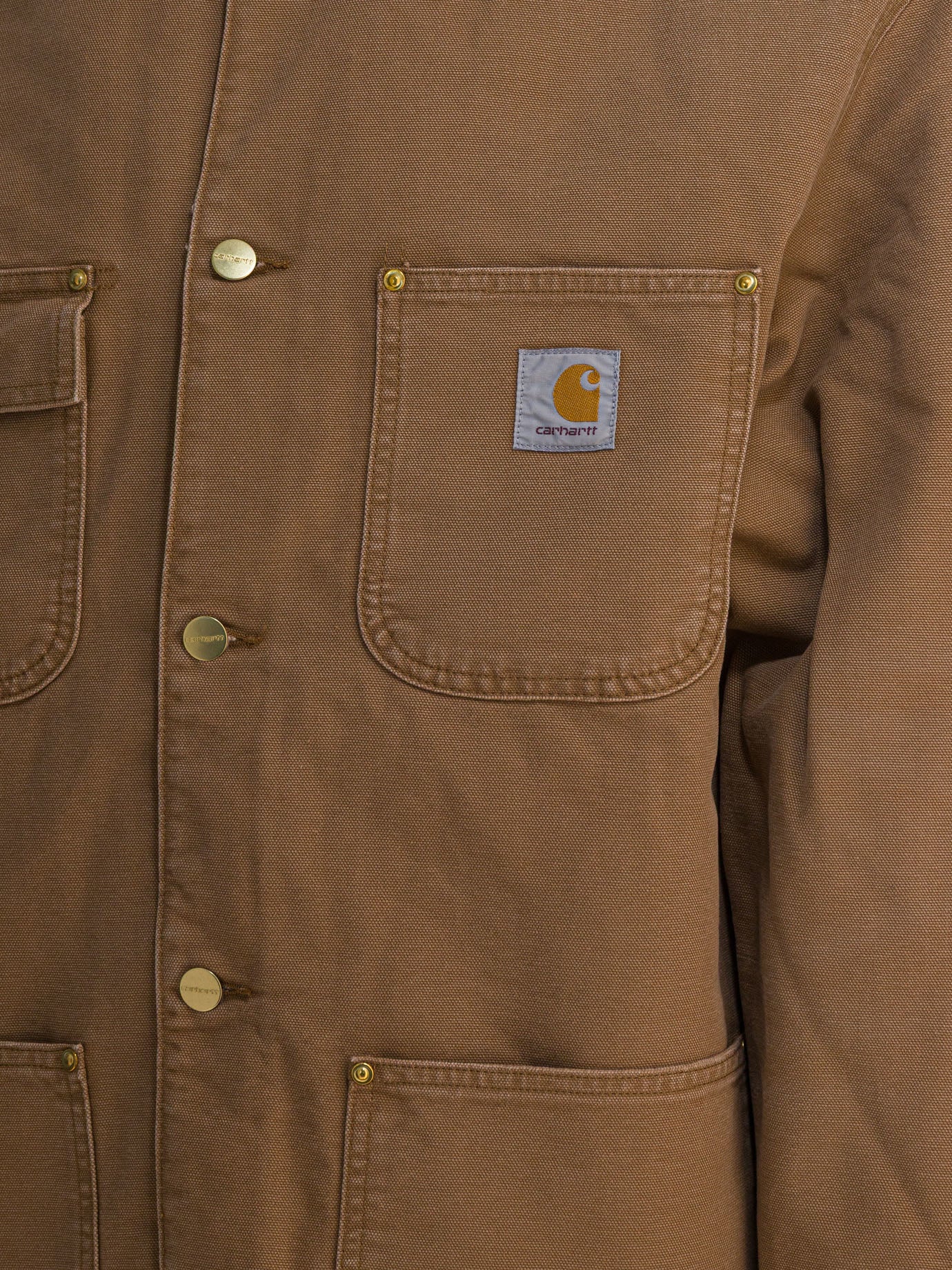 Cappotti corti Logo  Marrone - Carhartt WIP Uomo | PDP | VIETTI Online Store | Zoom-Modal_4
