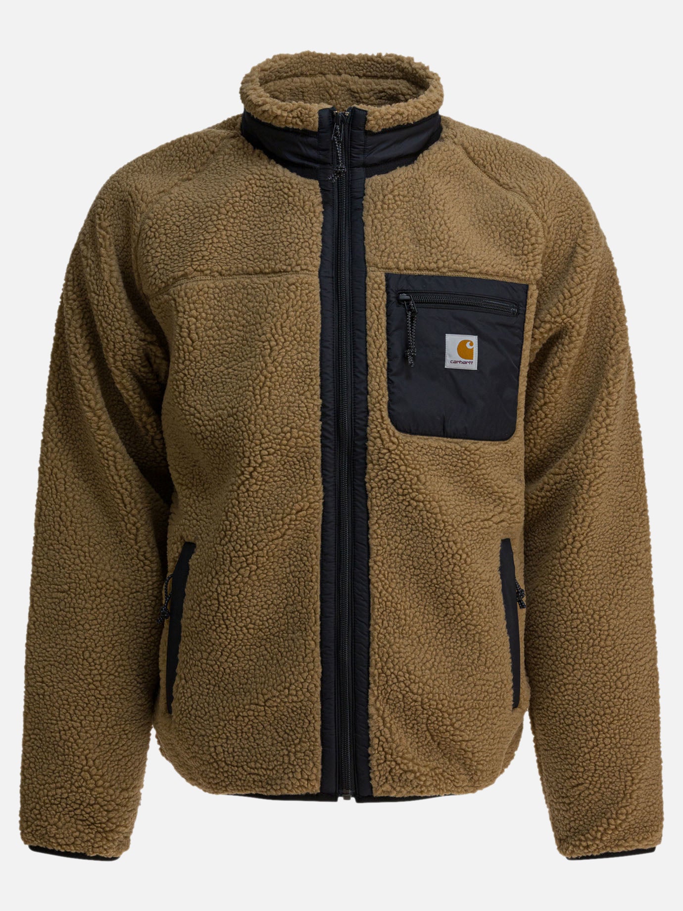 Fleece jackets Logo  Brown - Carhartt WIP Men | PDP | VIETTI Online Store | thumbnail