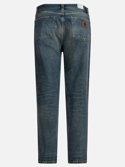 Wide-leg jeans Solid colour  Blue - Carhartt WIP Men | PDP | VIETTI Online Store | 2
