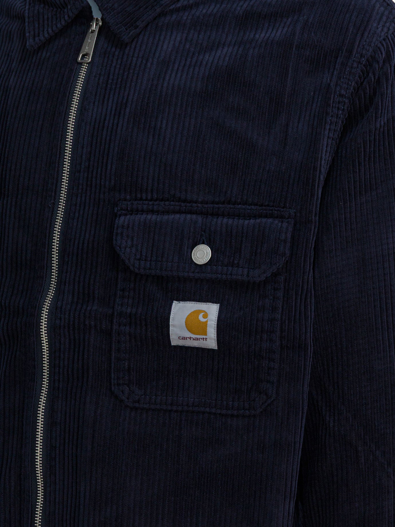 Overshirt jackets Logo  Blue - Carhartt WIP Men | PDP | VIETTI Online Store | Zoom-Modal_4
