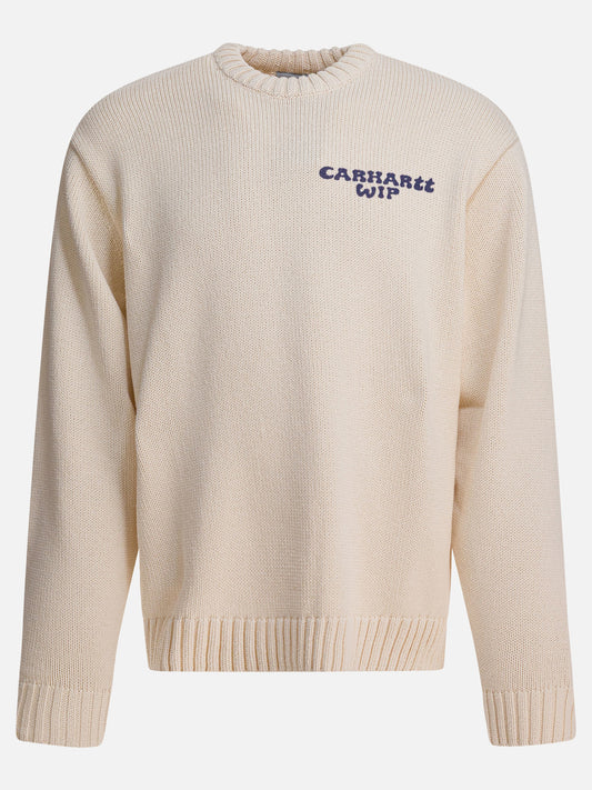 Crewneck sweaters Print  Beige - Carhartt WIP Men | PLP | VIETTI Online Store 
