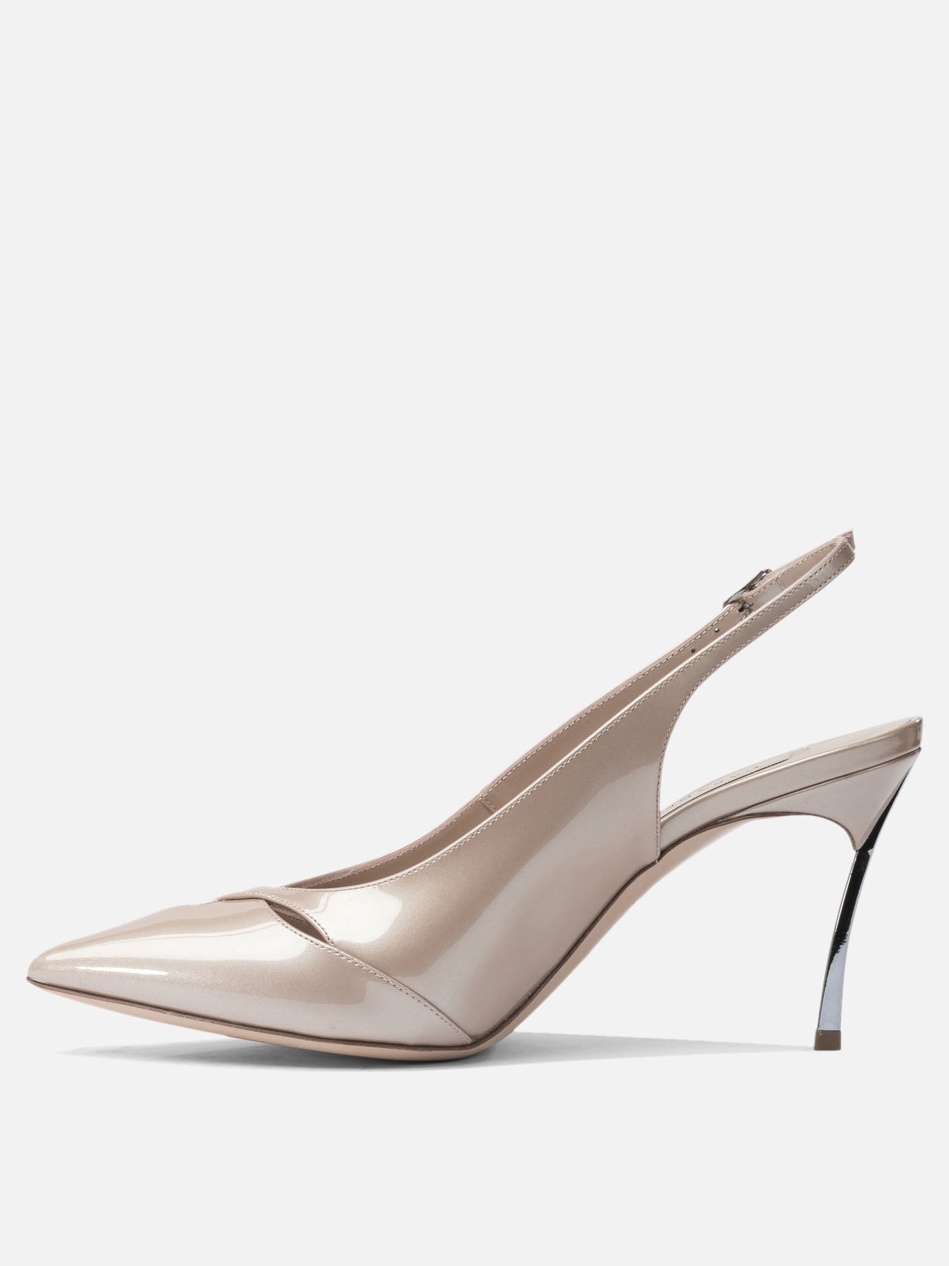 Slingback 100% leather - 100% leather  Rosa - Casadei Donna | PDP | VIETTI Online Store | thumbnail_3