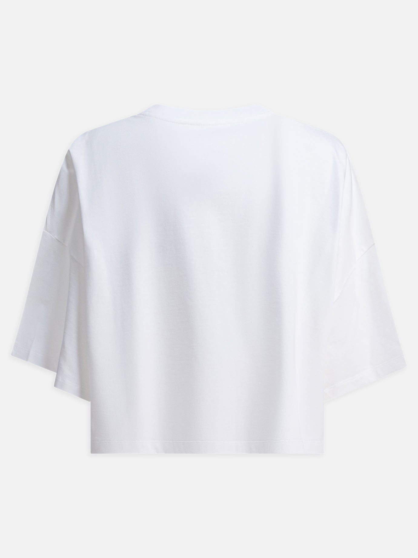 T-shirt girocollo Logo  Bianco - Chloé Donna | PDP | VIETTI Online Store | thumbnail_2