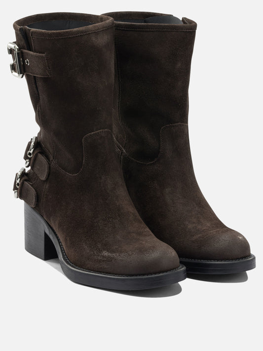 Stivaletti pull-on 100% leather - 100% leather  Marrone - Chloé Donna | PDP | VIETTI Online Store | 2
