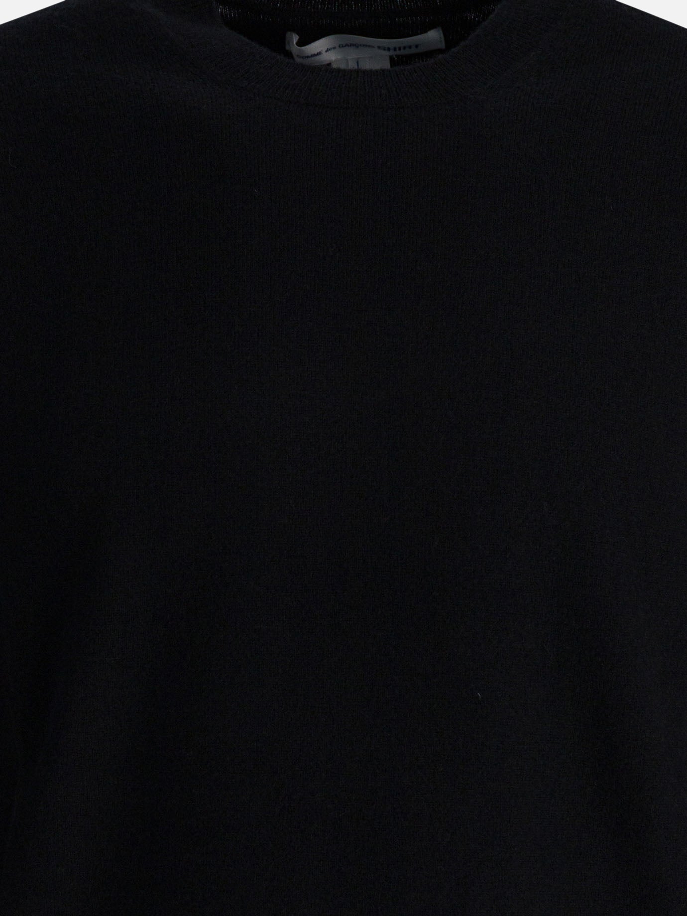 Maglioni girocollo Solid colour  Nero - Comme Des Garçons Forever Uomo | PDP | VIETTI Online Store | thumbnail_3